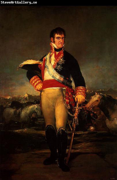 Francisco de Goya Portrait of Ferdinand VII of Spain